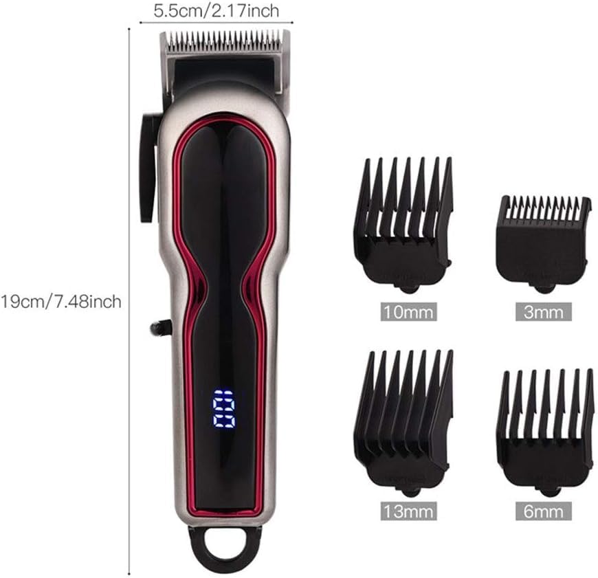Professional Haircut Cordless Hair Clipper and Electric Nose Hair Trimmer Men Cutter Hair Cutting Beard Razor Cleaning Machine 0 Beauty and Personal Care RomildaYuan
