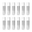 Lip Balm Empty Container Tubes 3/16 Oz (5.5ml), Pack of 12; Natural (Translucent) Color Beauty & Personal Care Nuonove