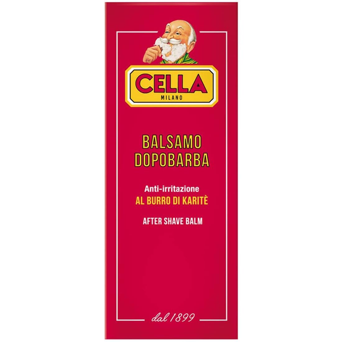 Cella MILANO, Aftershave Balm with Shea Butter and Almond Oil, Soothes & Conditions, Alcohol Free, Great for Sensitive Skin Too, Made in Italy Beauty and Personal Care CELLA