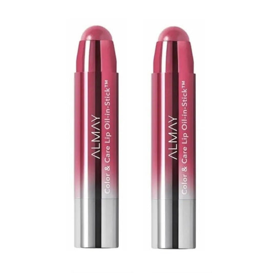 Almay Pack of 2 Color & Care Lip Oil-in-Stick, Cake Walk 140 Beauty & Personal Care Almay