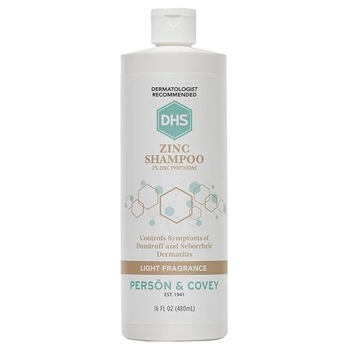 DHS Zinc Shampoo - Dandruff Shampoo - for Flaky and Dry Scalp with 2% Zinc Pyrithione, 16 oz Beauty & Personal Care DHS