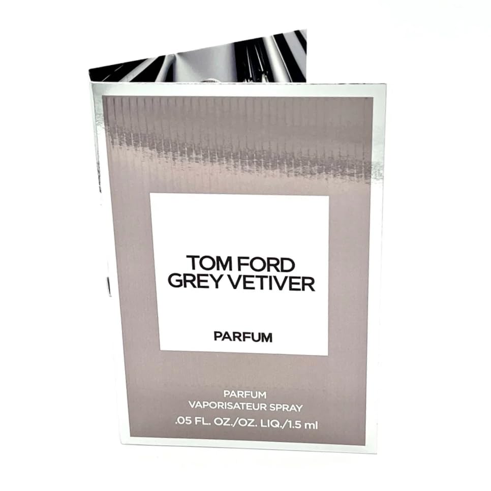 Tom Ford Grey Vetiver Parfum For Men 0.05 Ounce Travel Sample Size Perfume Spray Vial Beauty & Personal Care Tom Ford