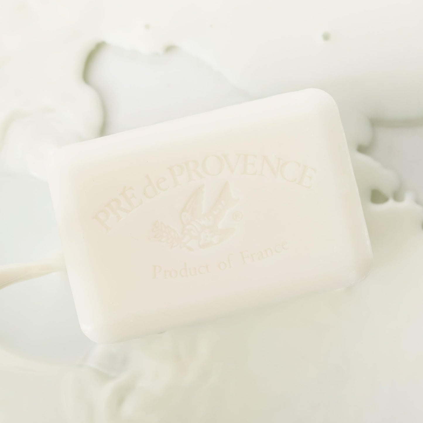 Pre de Provence Artisanal Soap Bar, Enriched with Organic Shea Butter, Natural French Skincare, Quad Milled for Rich Smooth Lather, 8.8 Ounce, Milk Beauty & Personal Care Pre de Provence