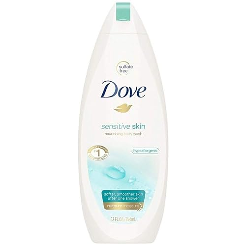 Dove Sensitive Skin Beauty Body Wash 12 oz (Pack of 2) Beauty & Personal Care Dove