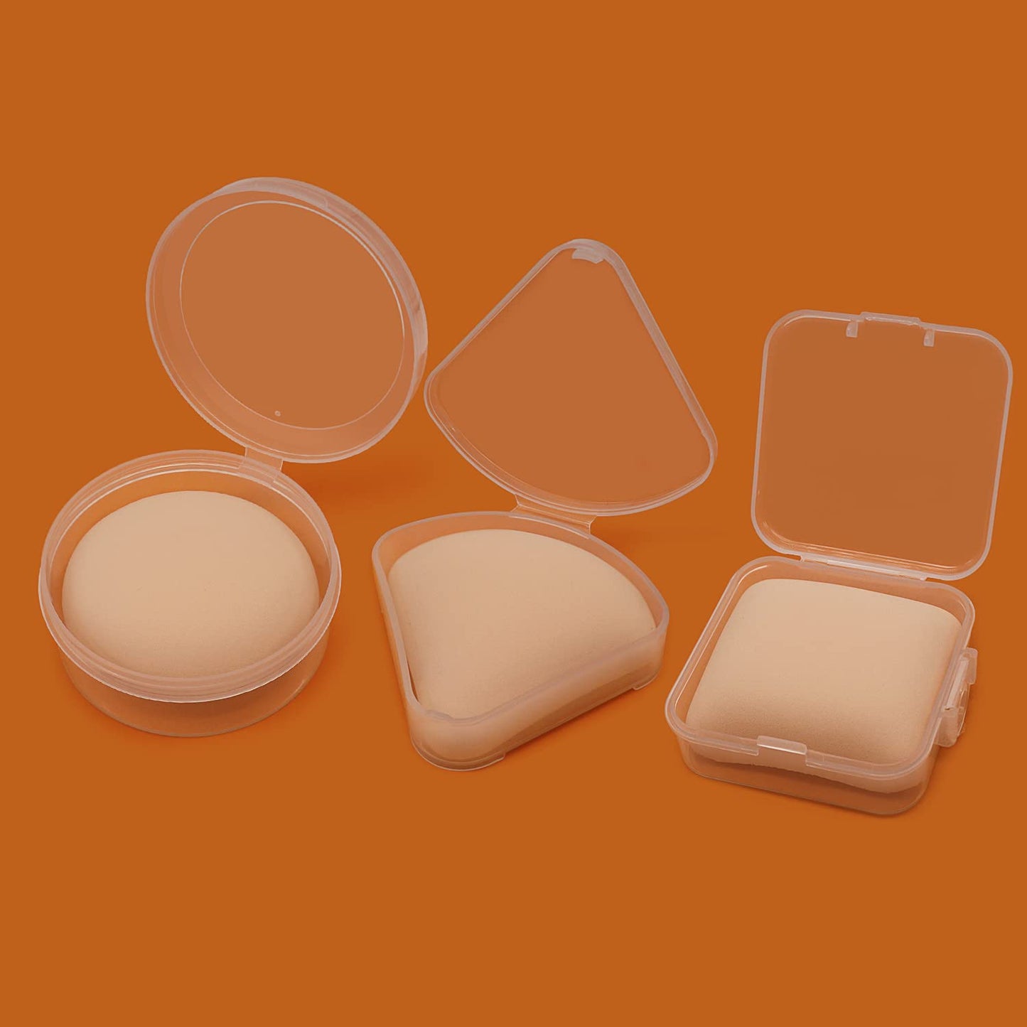 HUIJIN 3 Pcs Powder Makeup Puffs, Air Cushion, Rectangular, for Wet & Dry Beauty Makeup Tool with Foundation Make-up Brush, Combination Skin, Face Beauty & Personal Care HUIJIN