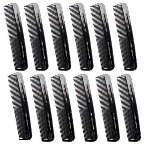Favorict (12 Pack) 5" Pocket Hair Comb Beard & Mustache Combs for Men's Hair Beard Mustache and Sideburns Beauty and Personal Care Favorict