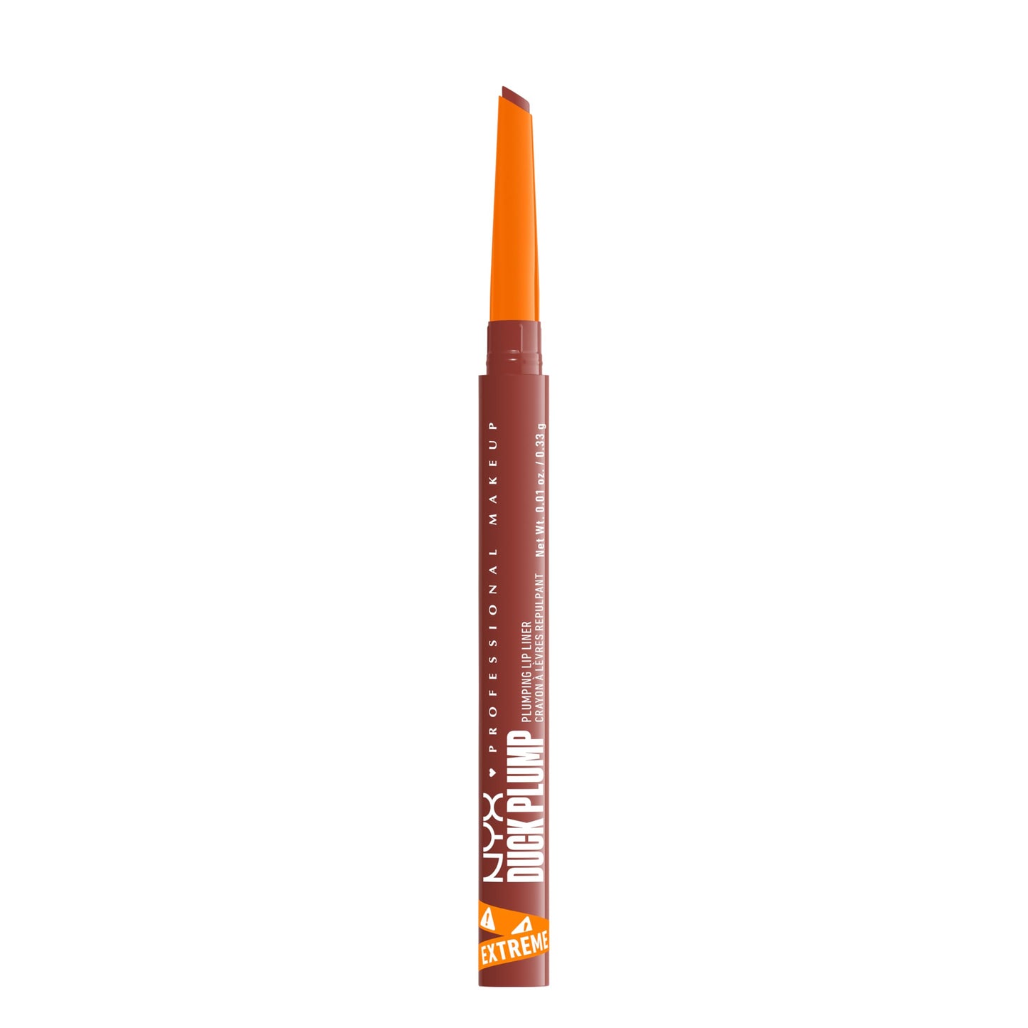 NYX PROFESSIONAL MAKEUP Duck Plump Plumping Lip Liner, Matte Pencil With Up To 10HR Wear, Swollen Spice (Warm Nude Lip Liner) Beauty & Personal Care NYX PROFESSIONAL MAKEUP