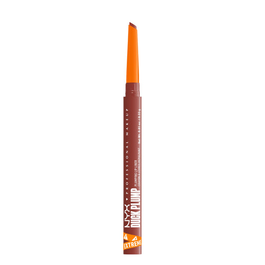 NYX PROFESSIONAL MAKEUP Duck Plump Plumping Lip Liner, Matte Pencil With Up To 10HR Wear, Swollen Spice (Warm Nude Lip Liner) Beauty & Personal Care NYX PROFESSIONAL MAKEUP