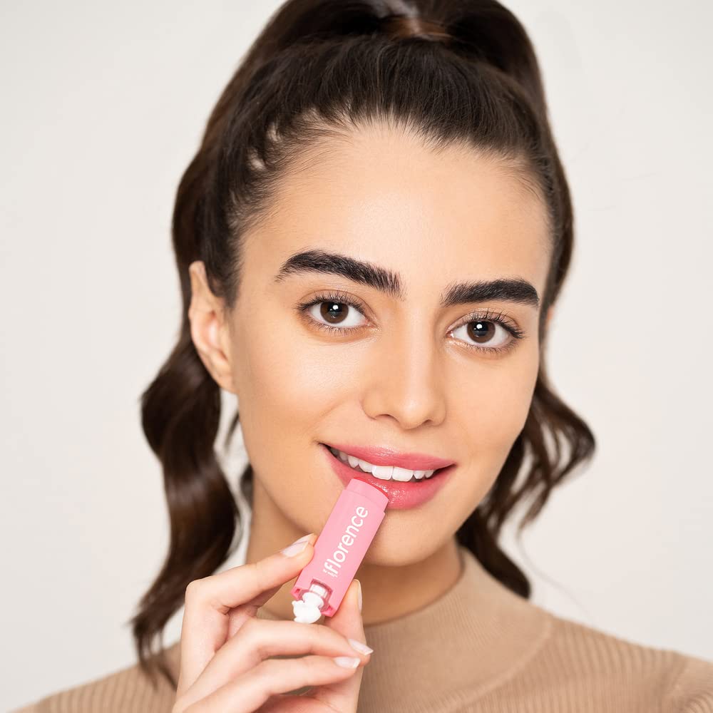 florence by mills Oh Whale! Tinted Lip Balm, Guava & Lychee (Pink), 0.15 oz/ 4.5g Beauty and Personal Care florence by mills