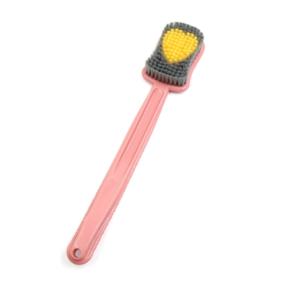 Ruilogod Heart Pattern Soft Bristle Plastic Handle Good Performance Body Brush Bath Scrubber Pink (id: 484 bd2 719 2e0 9f4 Beauty and Personal Care Ruilogod