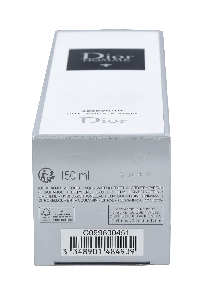 Dior Homme by Christian Dior Deodorant Spray for men, 5.1 Ounce Beauty and Personal Care Dior