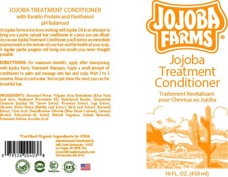 Jojoba Farms Treatment Conditioner - 16 fl. oz/ 450 ml