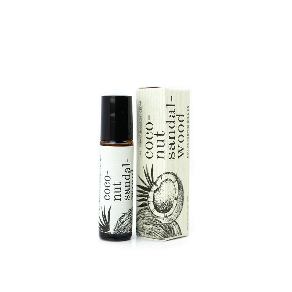 BROKEN TOP - Roll On Perfume | Essential Oil Perfume | Jojoba & Essential Oil Eau de Parfum | Natural, Vegan (Coconut Sandalwood) Beauty & Personal Care BROKEN TOP