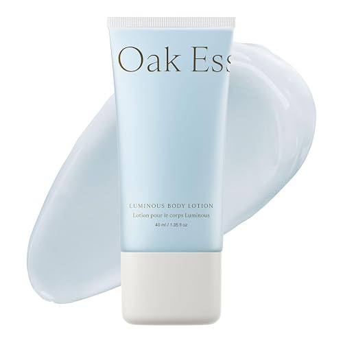 Oak Essentials Luminous Body Lotion, Travel Body Lotion for Women with Blue Tansy, Rose Oil, Shea Butter and Coconut Oil, Lightweight Moisturizer Beauty & Personal Care Oak Essentials