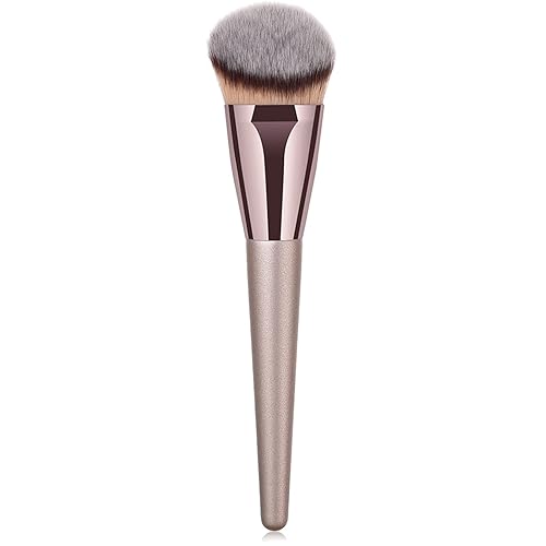 Professional Angled Foundation Brush Premium Synthetic Kabuki Makeup Brush Bronzer Contour Brush Cosmetic Applicator for Blending Liquid Powder BB Beauty & Personal Care Acivin
