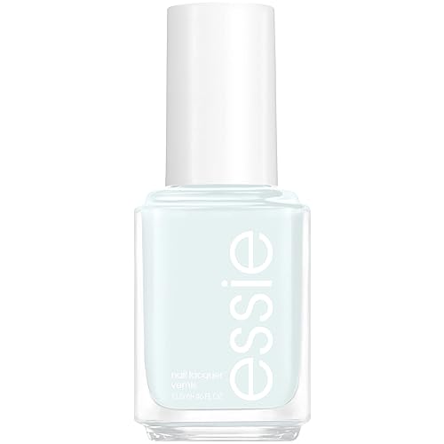 essie Salon-Quality Nail Polish, 8-Free Vegan, Ice Blue, Find Me An Oasis, 0.46 fl oz Beauty & Personal Care essie