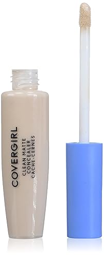 COVERGIRL - Clean Matte Concealer, Oil-Free, Lightweight Formula, Blendable, Natural-Looking Coverage, 100% Cruelty-Free Beauty & Personal Care COVERGIRL