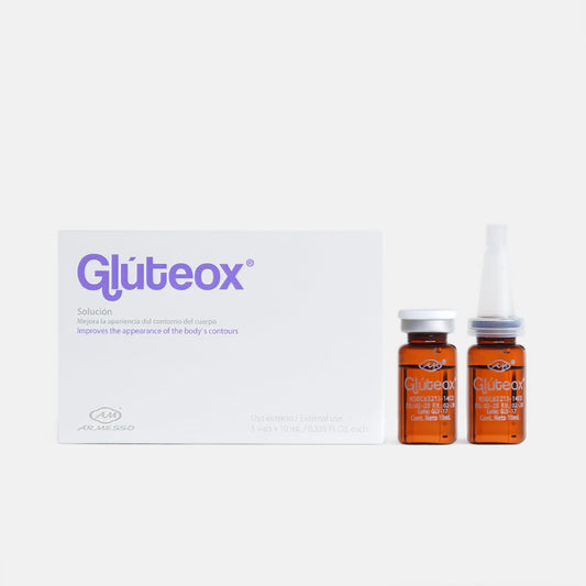 AM Armesso | Gluteox - Buttocks Firming & Lifting Serum | With DMAE, Organic Silica, Hyaluronic Acid & Antioxidants | For Professional Cosmetic Use Beauty & Personal Care AM ARMESSO