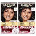 L'Oreal Paris Excellence Crème Permanent Hair Dye, Triple Care Hair Color with Hyaluronic Acid for 100% Gray Coverage, 3 Natural Black, 1 Kit (Pack Beauty & Personal Care L'Oreal Paris