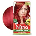 Nisha Creme Hair Color Flame Red Hair Dye Permanent Red Hair Colour 5.07 fl oz, Pack of 1 Beauty & Personal Care Nisha