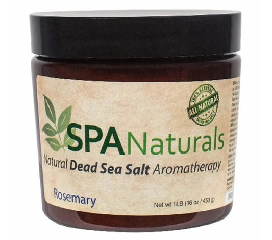 inSPAration Spa Naturals Dead Sea Salt - Rosemary (16 oz) Beauty and Personal Care InSPAration
