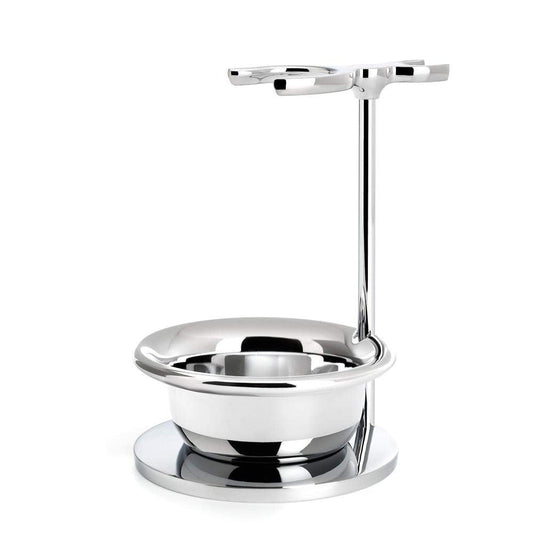 MÜHLE Chrome Shaving Set Stand for SOPHIST and CLASSIC series Brushes & Razors with Bowl Beauty and Personal Care MÜHLE