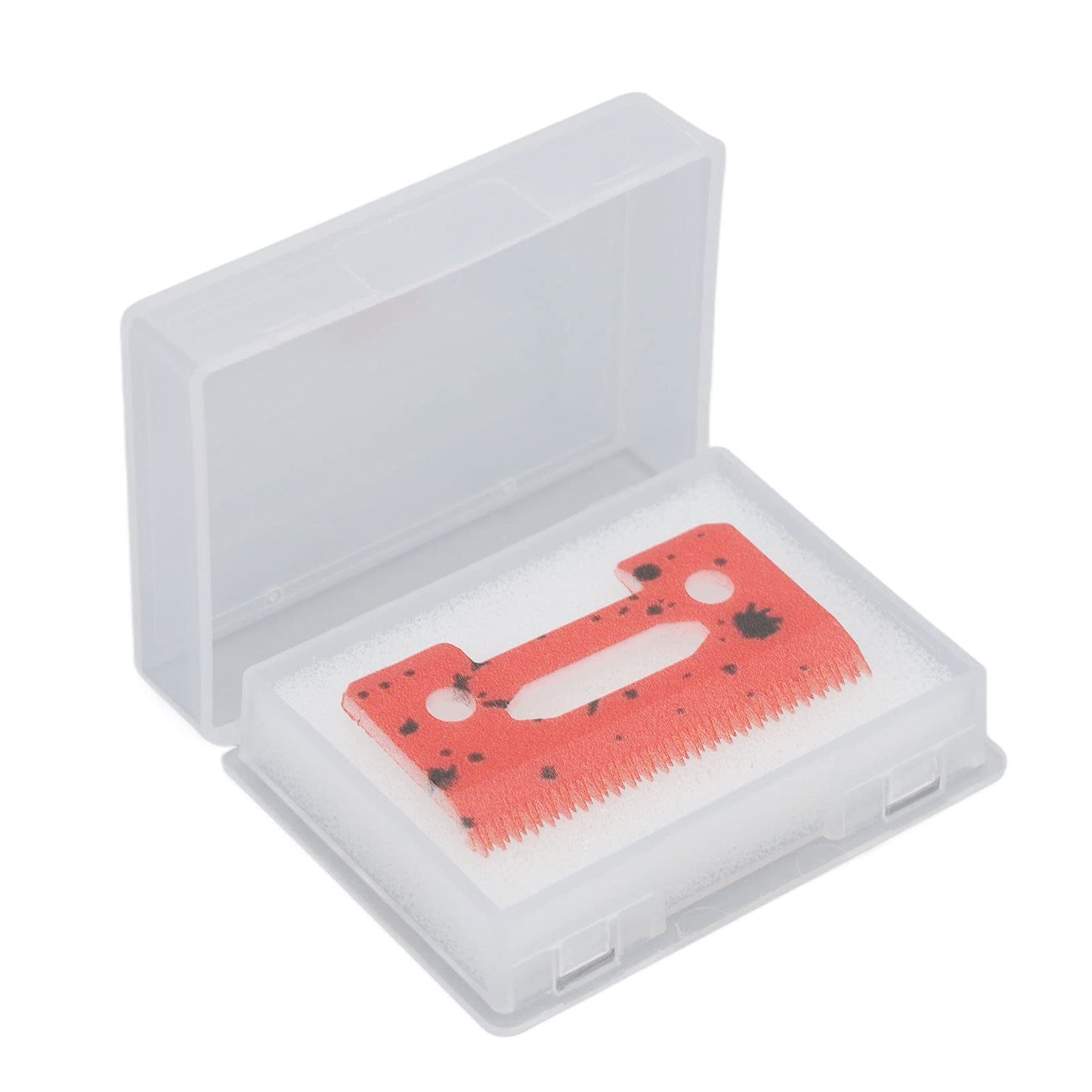 Ceramic Blade, Ceramic Hair Clipper Cutter Blade 49 Pieces Incisor Teeth Replacement Hair Clipper Red Blade, Hair Clipper Clipper Beauty and Personal Care Brrnoo