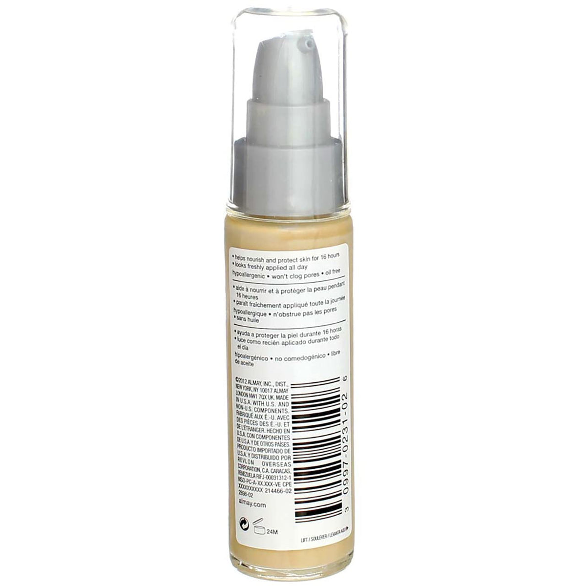 Almay TLC Truly Lasting Color 16 Hour Makeup, Buff 02 [140] 1 oz (Pack of 2) Beauty & Personal Care Almay