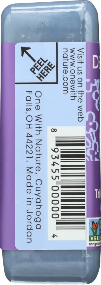 One With Nature Dead Sea Mineral Soap, Lavender, 7-Ounces (Pack of 6) Beauty & Personal Care One With Nature