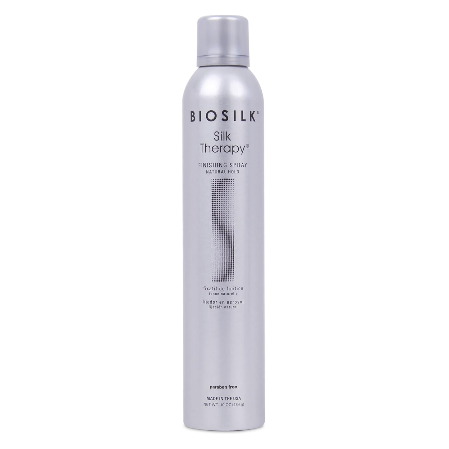 BioSilk Silk Therapy Finishing Spray, Natural Hold, Hairspray for Long-Lasting Styles, Adds Shine & Pliable Hold, Fast-Drying, Weightless Beauty & Personal Care BioSilk