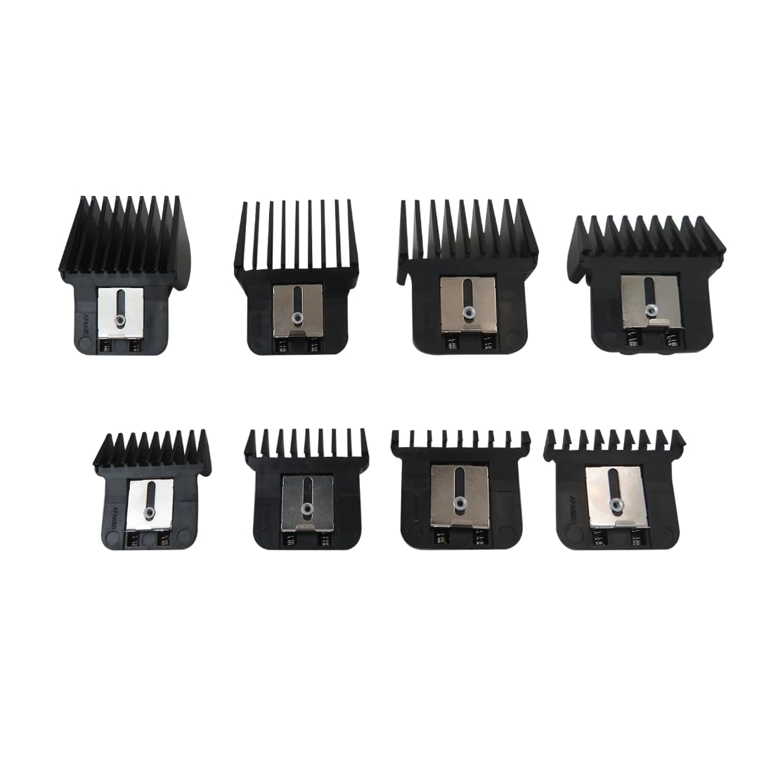 2024 Upgraded 8 Pack Trimmer Guards Set for BaBy-liss-PRO Barber-ology FX787 & FX726 Trimmer, Replacement Guards with Metal Spring Clip Beauty and Personal Care Gxcdizx
