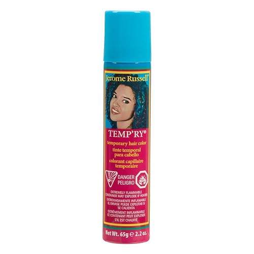 Jerome Russell Dark Brown Hair Tint Spray - Intense, Spray-On, Instant Vivid, Fast-Drying, Non-Sticky, Travel Size Temporary Hair Dye, 2.2 oz Beauty & Personal Care Jerome Russell