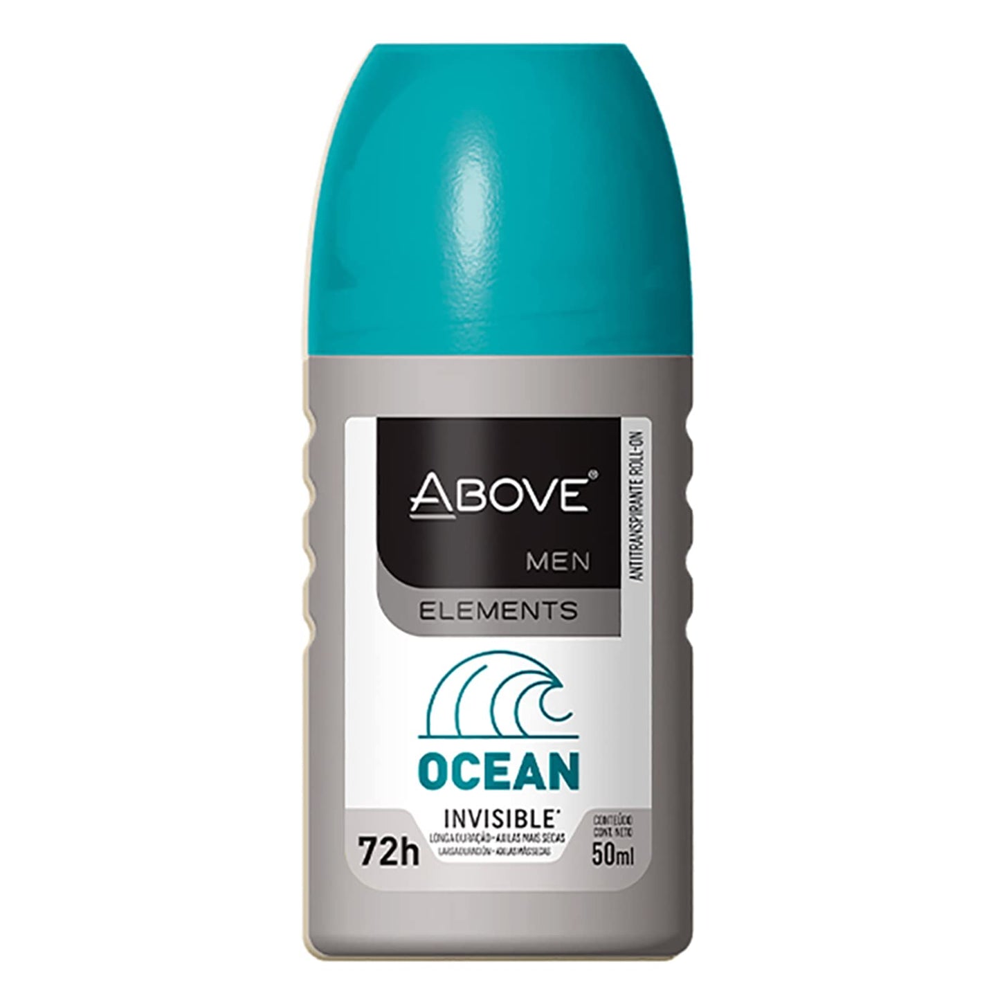 ABOVE Ocean - 72 Hour Antiperspirant Roll-On Deodorant for Men - Lemon, Bergamot, Lavender Scent - 1.7 oz Beauty and Personal Care ABOVE