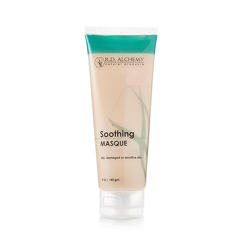 RD Alchemy - Natural & Organic Soothing Mask - Soothes Sensitive Skin, Redness and Irritation from Dryness, Irritation and Post Waxing/Peels/Laser Beauty & Personal Care R.D. ALCHEMY