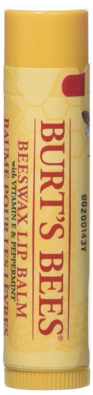 Burt's Bees Beeswax Lip Balm Tube, 15-Ounce Tubes (Pack of 4) Beauty & Personal Care Burt's Bees