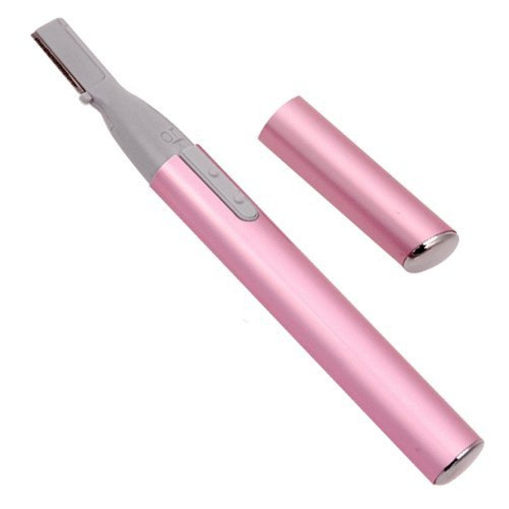 Electric Eyebrow Trimmer Women Precision Face Razors Battery Operated Small Hair Remover Shaver Epilator for Face Neck Fuzz Lips Body Arms Leg Beauty and Personal Care GOTOTOP