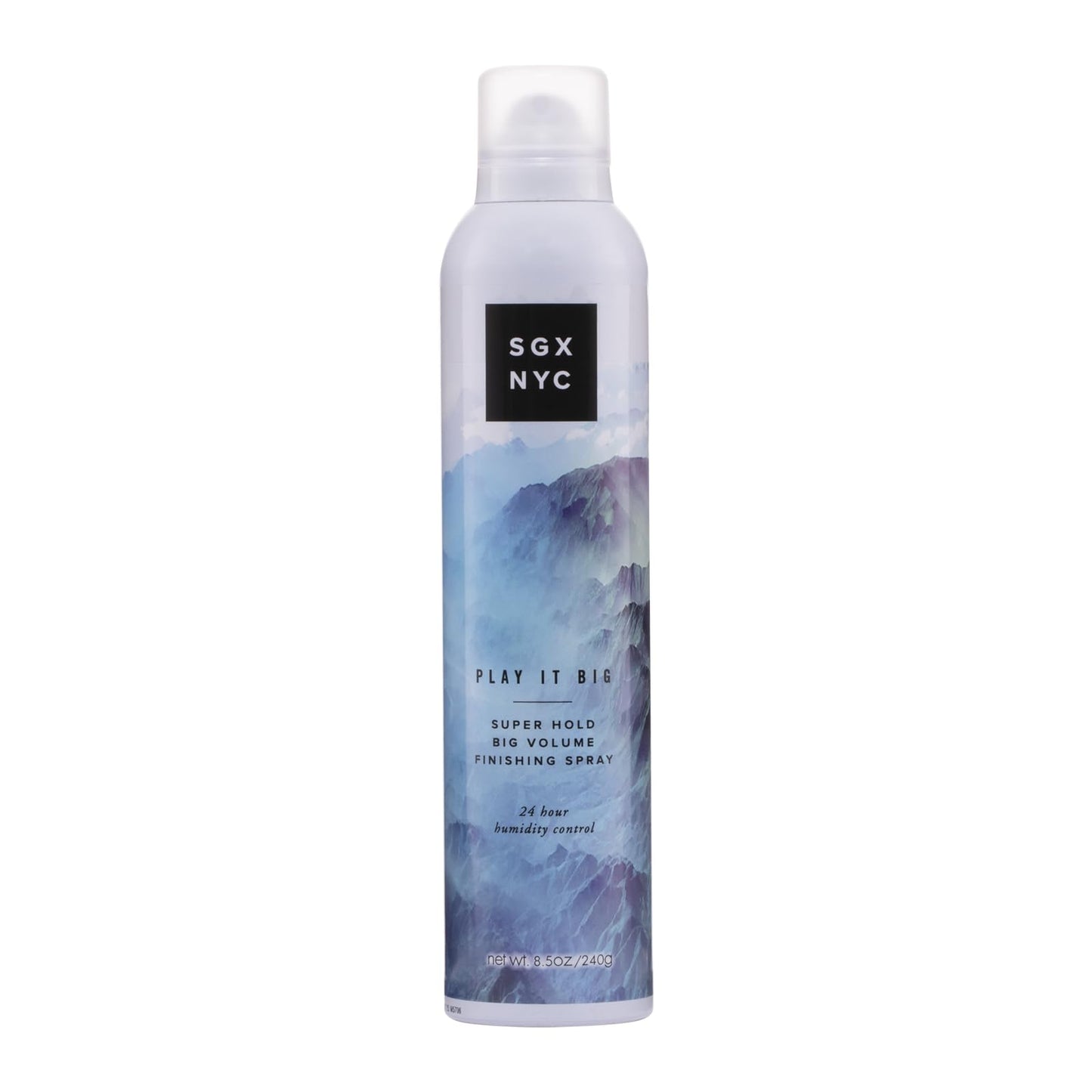 SGX NYC Play it Big Volumizing Finishing Hair Spray - Long Lasting Hair Spray with Anti Frizz Finish - Paraben Free with Coconut Oil - 8.5 oz Beauty & Personal Care SGX NYC