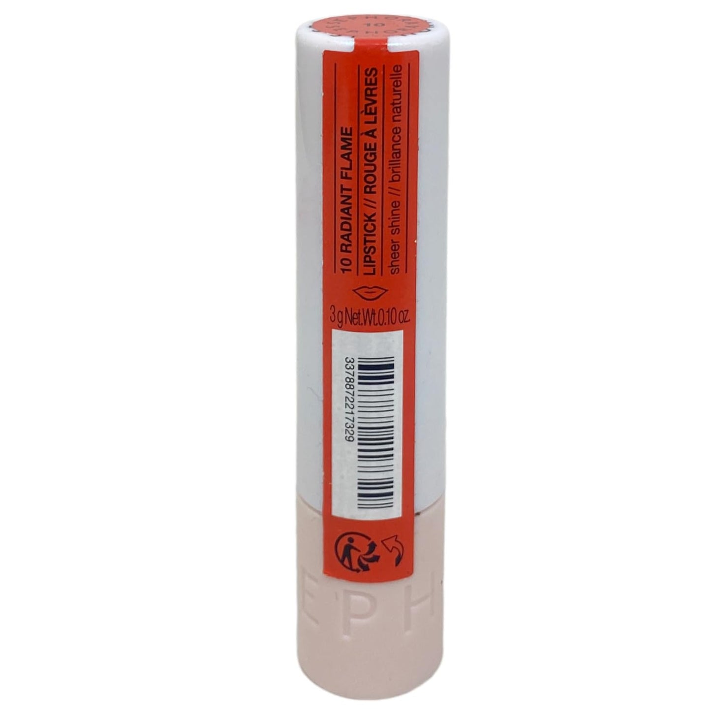 SEPHORA Collection About That Shine Sheer Shine Lipstick - 10 Radiant Flame (3 g / 0.10 oz) Beauty & Personal Care SEPHORA
