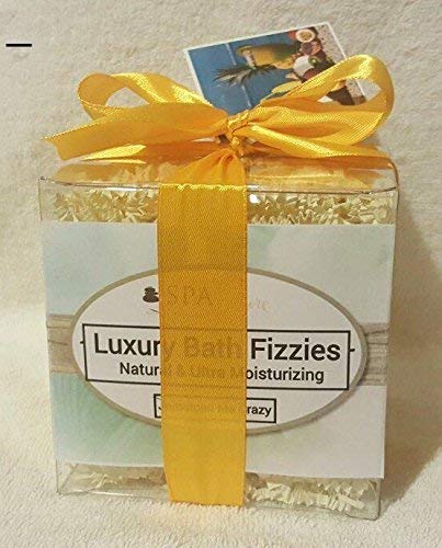 Spa Pure Jamaican Bath Bombs: JAMAICA ME CRAZY GIFT SET with 6 Bath Bomb Fizzies with Shea, Mango & Cocoa Butter, Ultra Moisturizing (14 Oz) Great… Beauty & Personal Care Spa Pure
