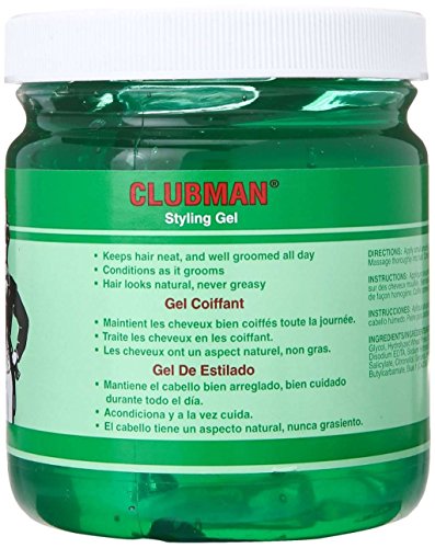 Pinaud Clubman Styling Gel 16 oz (Pack of 5) Beauty & Personal Care Clubman