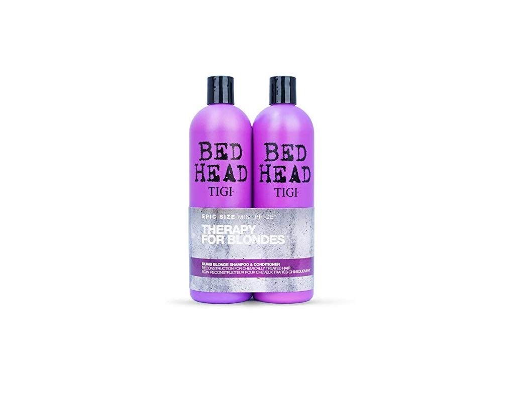 Tigi Tigi Bed Head Dumb Blonde Shampoo & Reconstructor Conditioner Duo Pack, 50 Oz Beauty & Personal Care TIGI