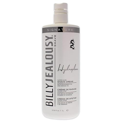 Billy Jealousy Hydroplane Foamless Super-Slick Mens Shave Cream, 33.8 Fl Oz Beauty & Personal Care Billy Jealousy
