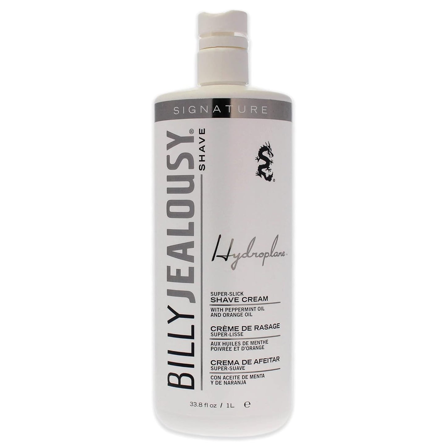 Billy Jealousy Hydroplane Foamless Super-Slick Mens Shave Cream, 33.8 Fl Oz Beauty & Personal Care Billy Jealousy