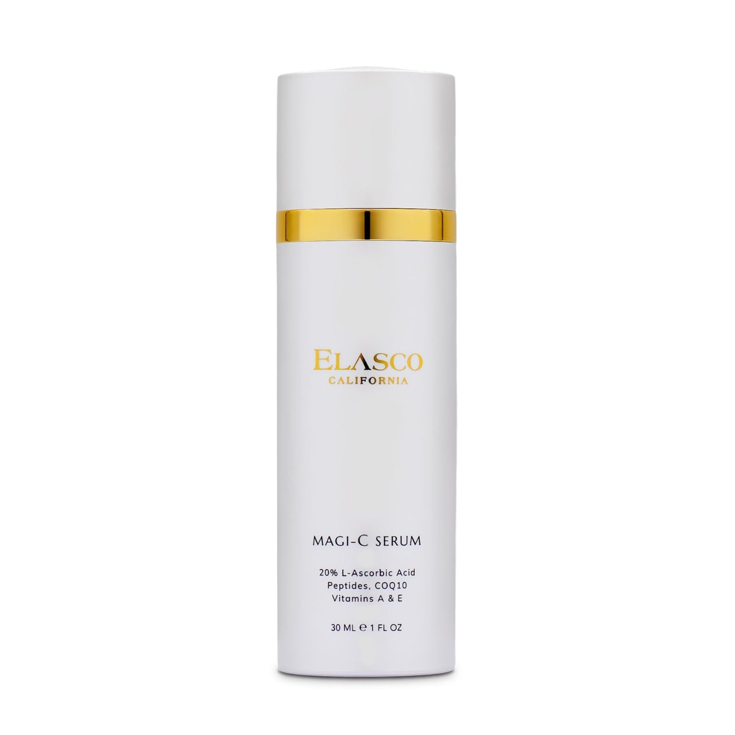 ELASCO SKINCARE 20% L-ASCORBIC ACID Vitamin C Serum - SKIN SERUM for Night time & Glowing Beauty & Personal Care ELASCO