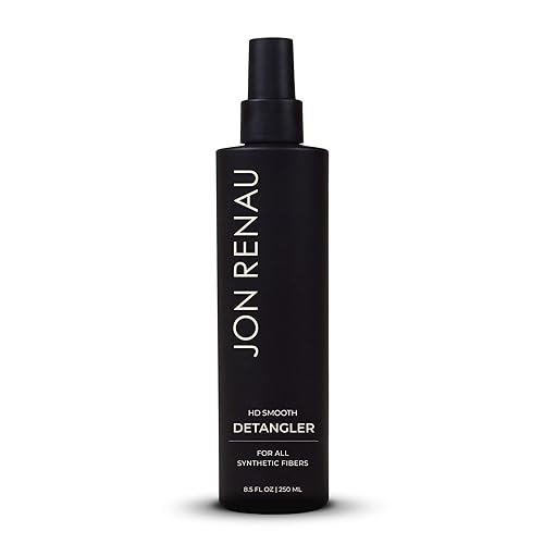 Jon Renau HD Smooth Detangler, Leave In Detangler Spray for Synthetic Wigs and Hair Extensions, Frizz Reducing Detangling Spray for Synthetic Hair Beauty & Personal Care Jon Renau