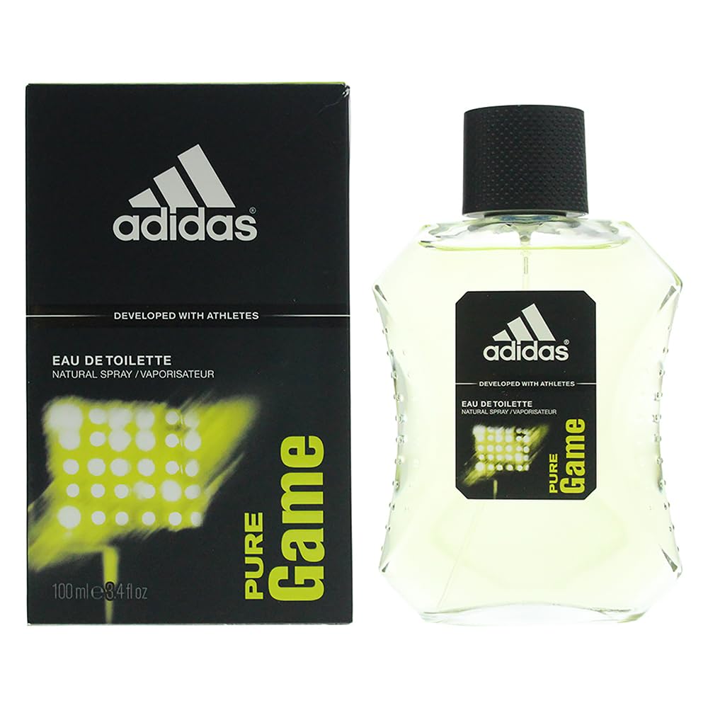 Adidas Adidas Pure Game Men Eau de Toilette Spray 3.4 Ounce/100 Milliliter Beauty & Personal Care adidas