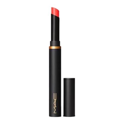 MAC Powder Kiss Velvet Blur Slim Stick Lipstick - 896 Hot Paprika (Bright Vivid Orange) Beauty & Personal Care MAC