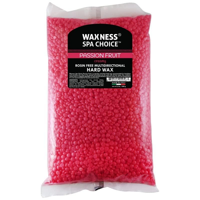 Waxness Passion Fruit Stripless Waxing Kit W-CUBE Black Warmer and 2.2 lb Wax Bag Beauty and Personal Care Waxness