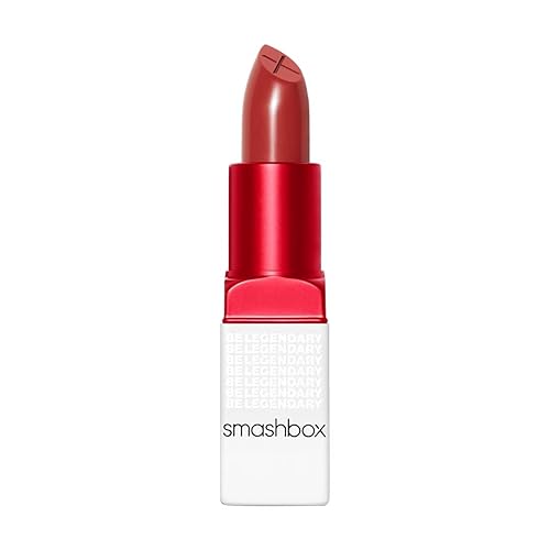 Smashbox Be Legendary Prime & Plush Lipstick | Creamy, Peptide-Infused, Lipstick with Primer for Smooth Color & Moisture Boosting Ceramides, 0.11 Beauty & Personal Care Smashbox