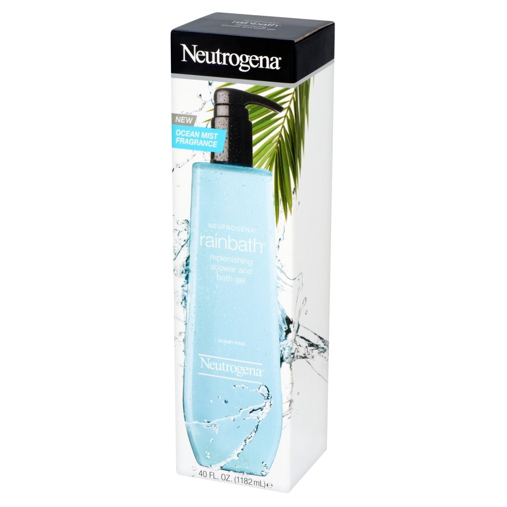Neutrogena Rainbath Replenishing Shower and Bath Gel, Ocean Mist, 40 fl.oz. Beauty & Personal Care Neutrogena